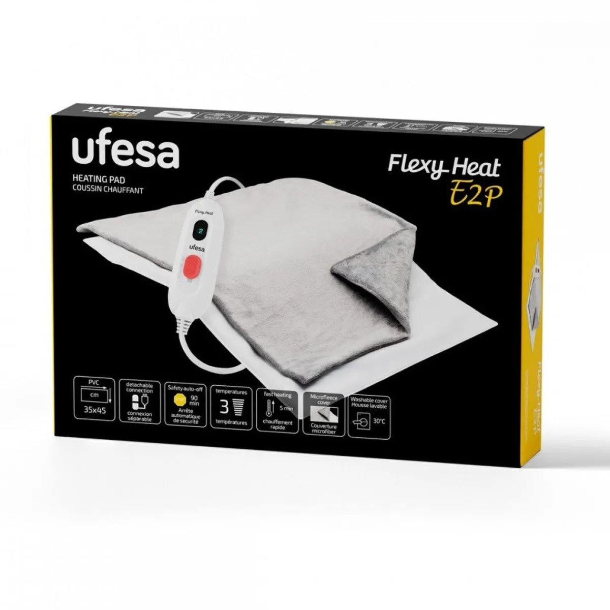 Ufesa Almohadilla eléctrica Flexy Heat E2P 45x35cm