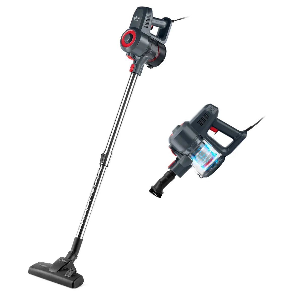 Ufesa Aspirador escoba con cable Tropical 600W