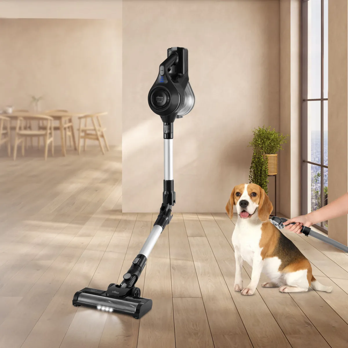 Ufesa Aspirador Escoba Inspire U3 Digital Animal 22.2V