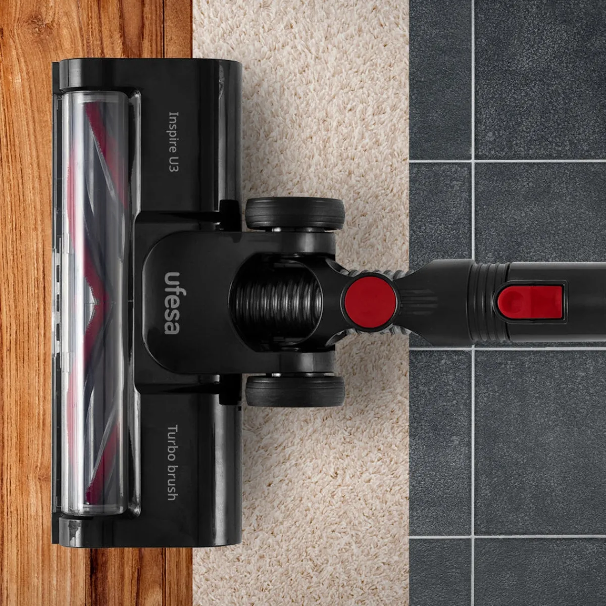 Ufesa Aspirador Escoba Inspire U3 Digital 22.2V