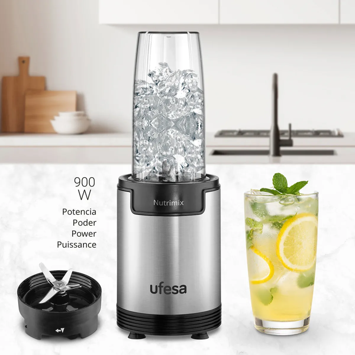 Ufesa Batidora BS2500 NutriMix 900W