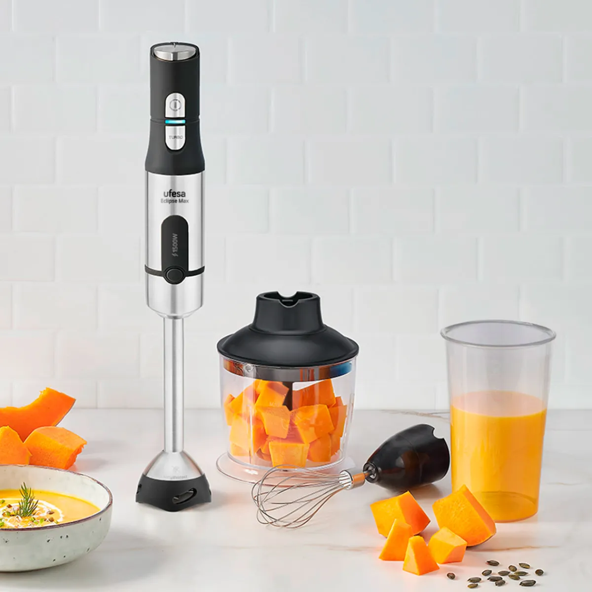 Ufesa Batidora de mano Eclipse Max 1500W