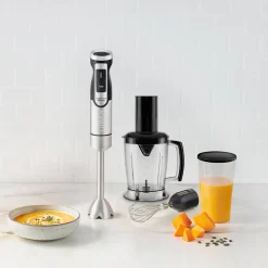 Ufesa Batidora de mano Jupiter 1500W Max Plus con accesorios