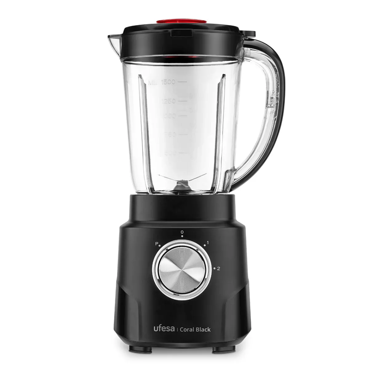 Ufesa Batidora vaso 600W Coral Black