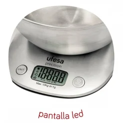 Ufesa Báscula de cocina BC1700 con bol