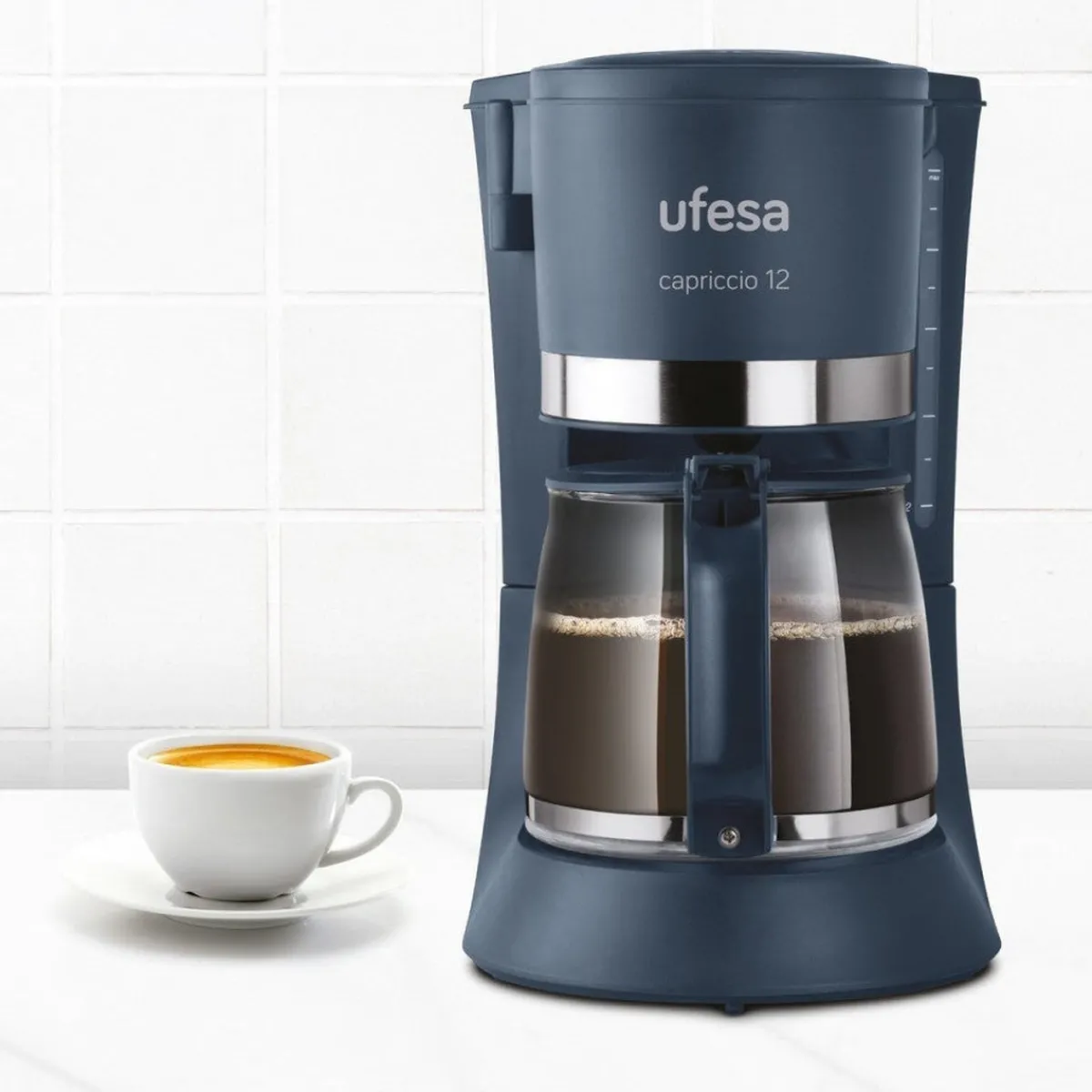Ufesa Cafetera de goteo Capriccio CG7124 para 12 tazas