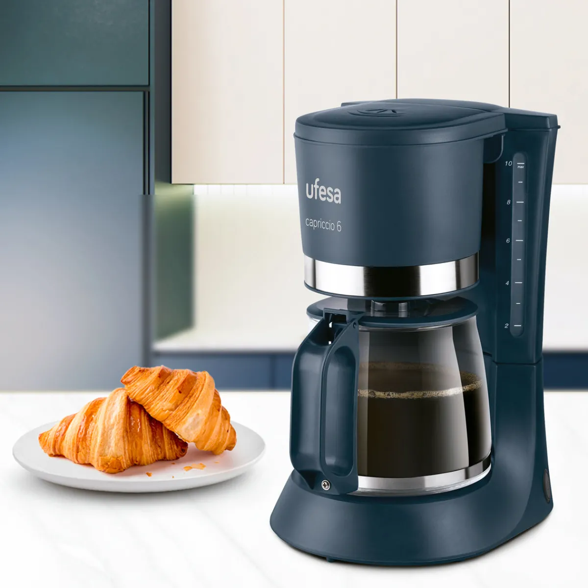 Ufesa Cafetera de goteo CG7114 Capriccio para 6 tazas