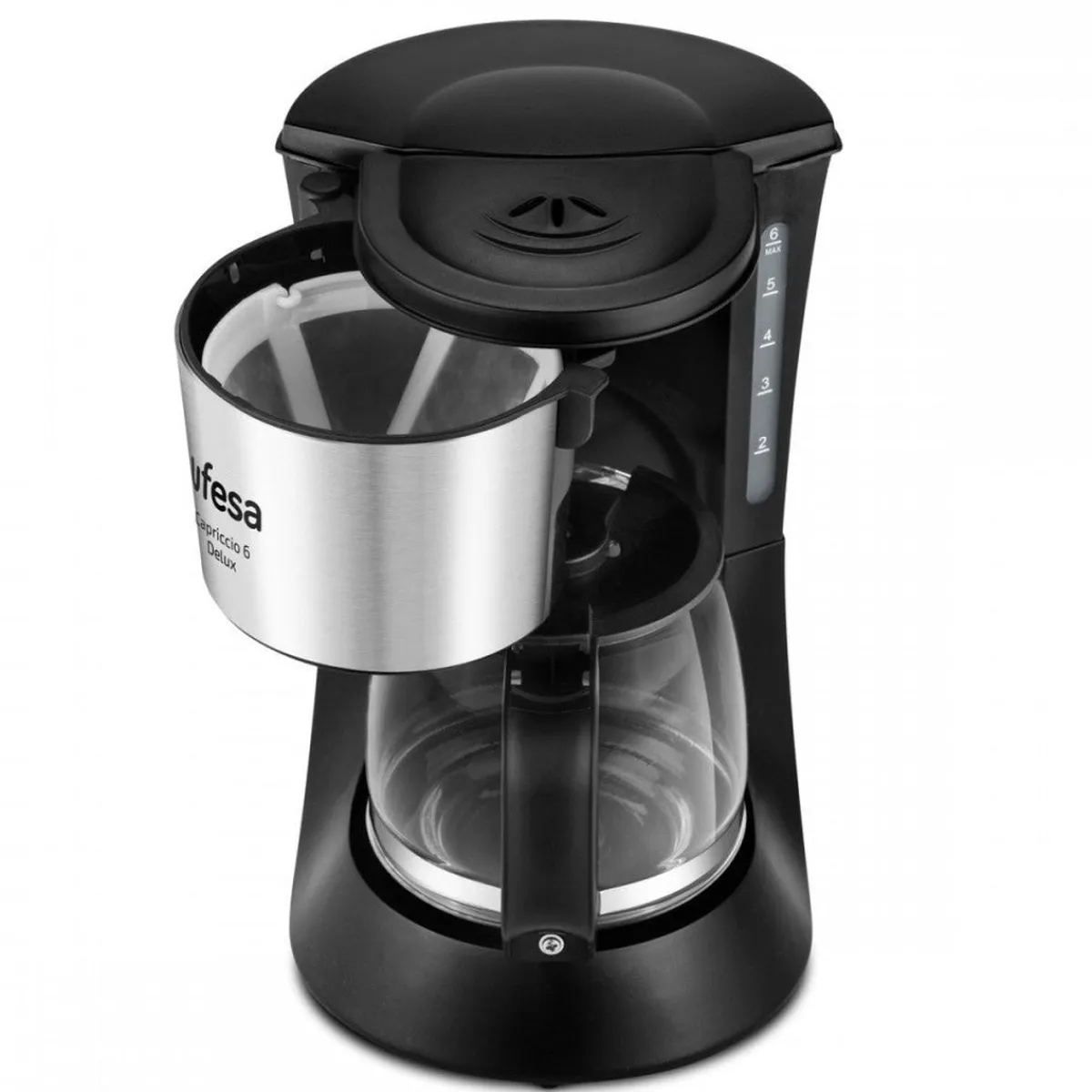 Ufesa Cafetera de Goteo CG7115 Capriccio 6 Delux