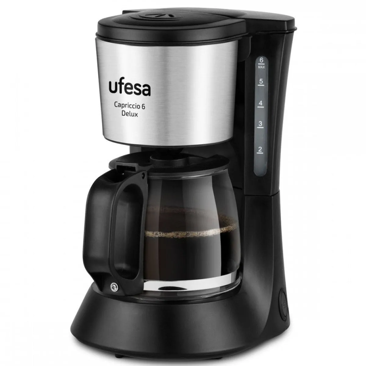 Ufesa Cafetera de Goteo CG7115 Capriccio 6 Delux