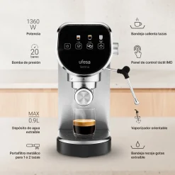 Ufesa Cafetera Espresso Thermoblock Sienna