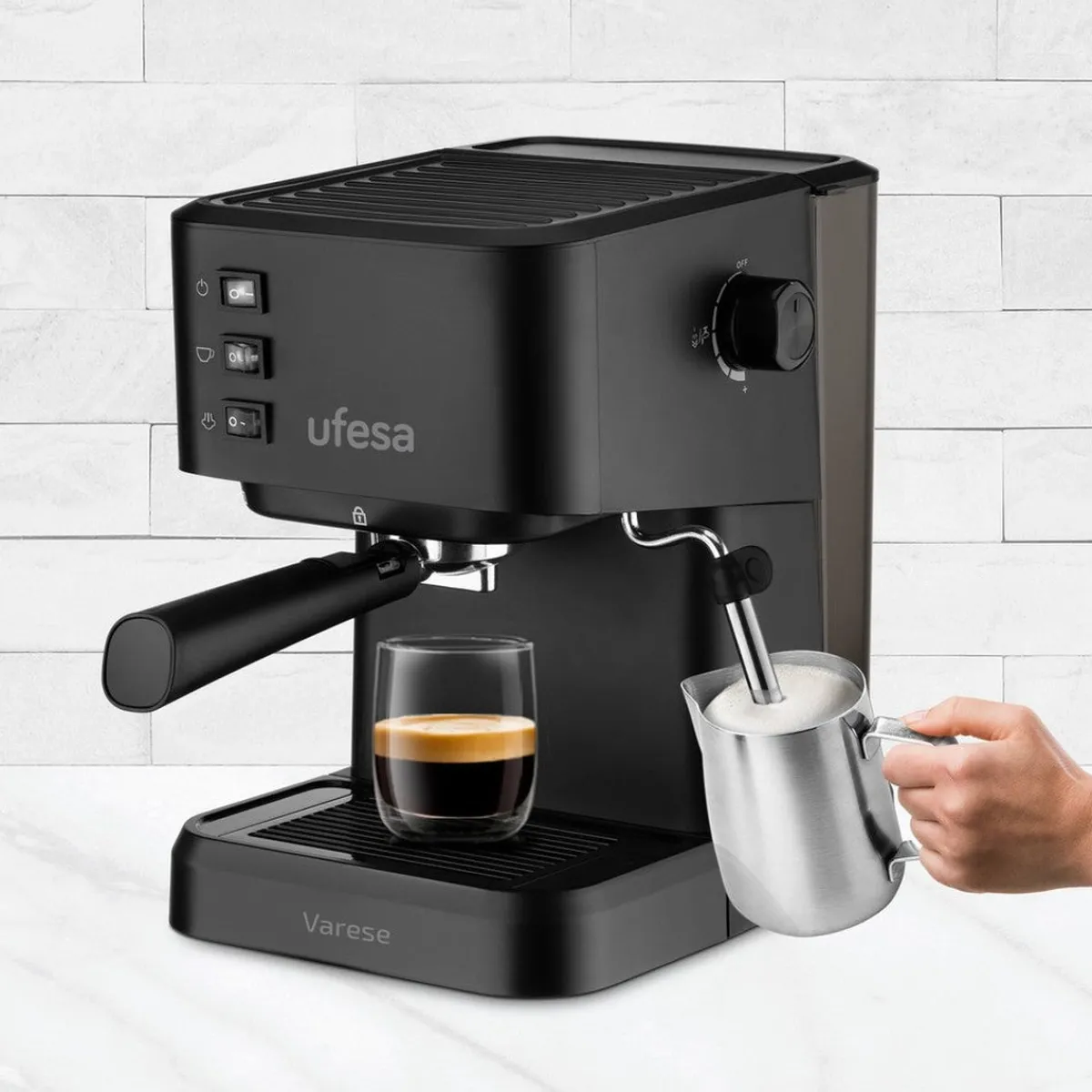 Ufesa Cafetera Espresso Varese