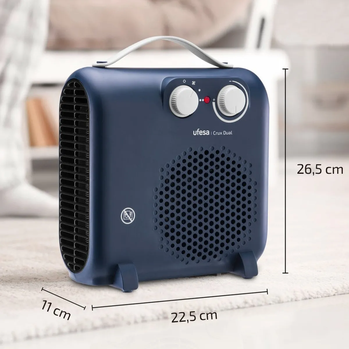 Ufesa Calefactor Crux Dual 2000W