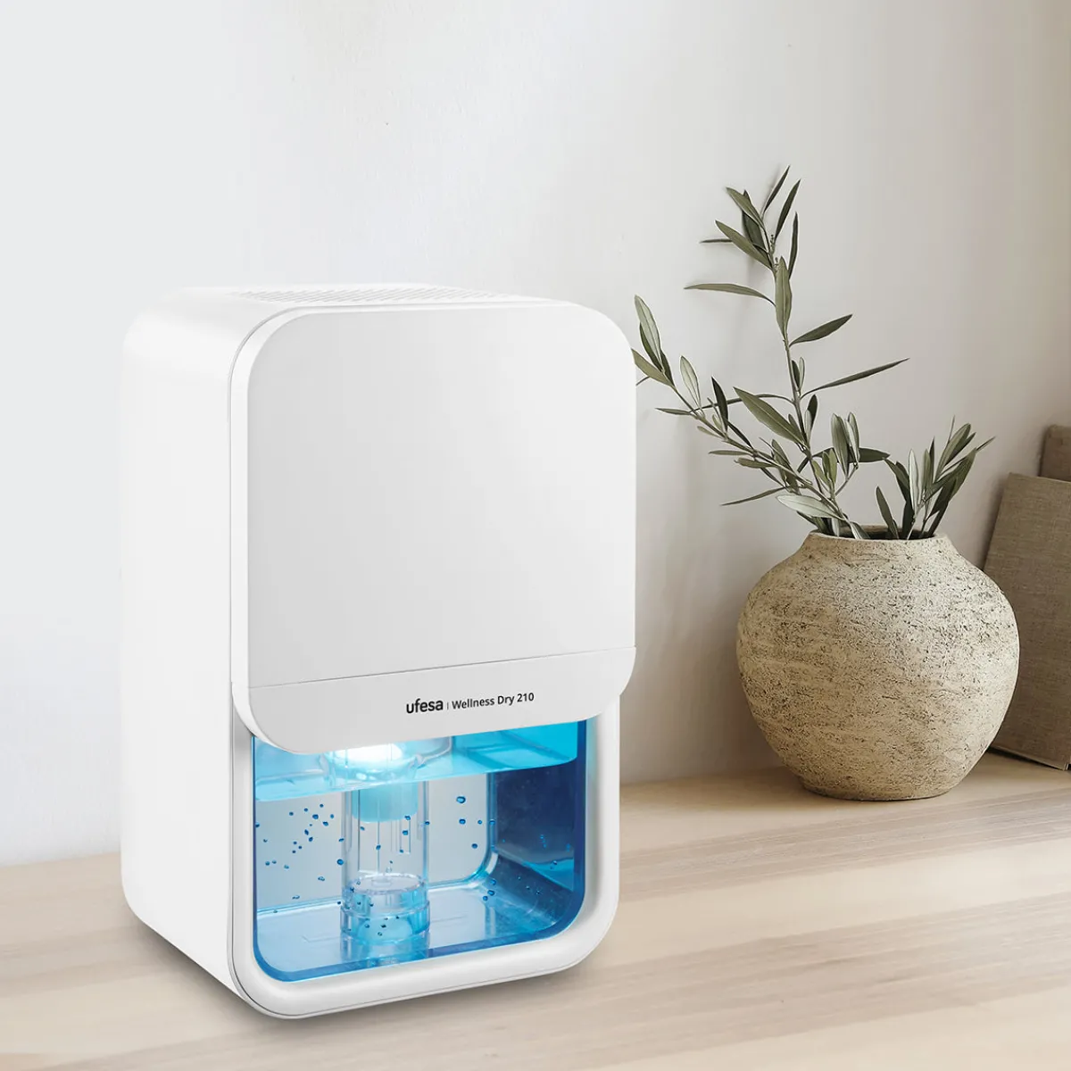 Ufesa Deshumidificador Wellness Dry 210 para estancias de hasta 20 m2