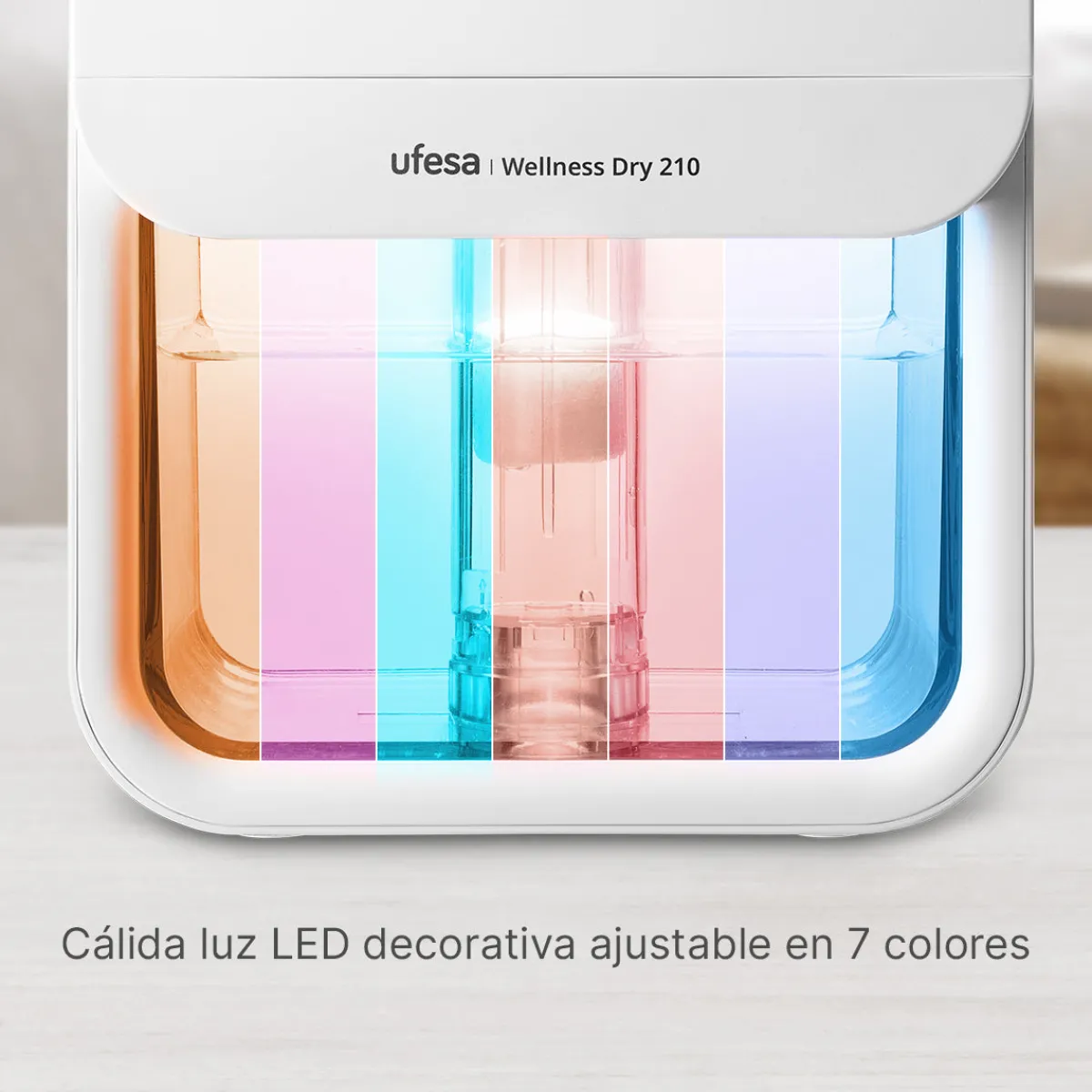 Ufesa Deshumidificador Wellness Dry 210 para estancias de hasta 20 m2