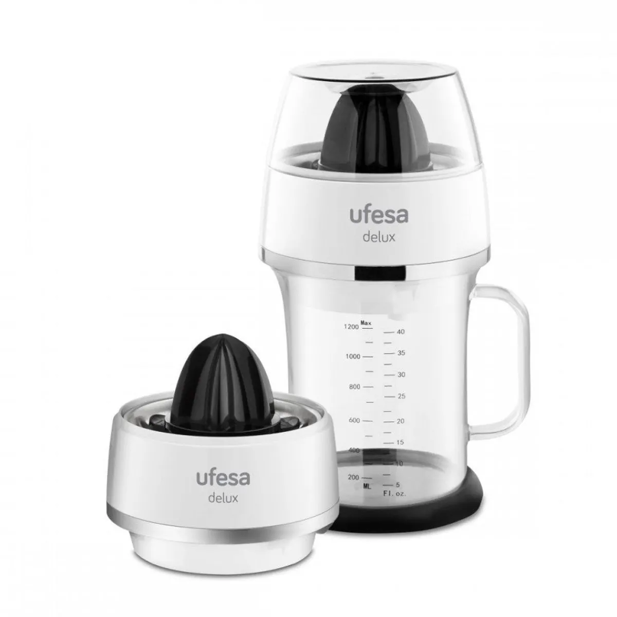 Ufesa Exprimidor eléctrico jarra de cristal EX4970 Delux