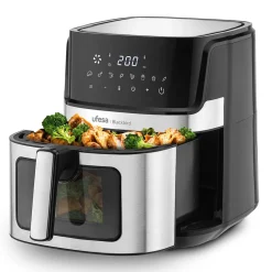 Ufesa Freidora de aire digital 6.5L Blackbird Inox