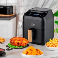 Ufesa Freidora de aire digital 2.8L Fryin Free