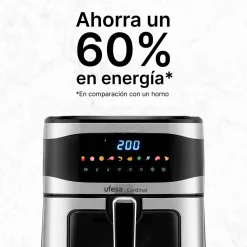 Ufesa Freidora de aire digital 6.5L Cardinal