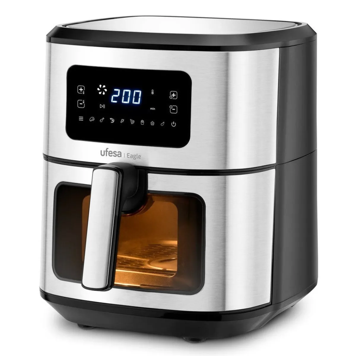 Ufesa Freidora de aire digital 6.5L Eagle Inox
