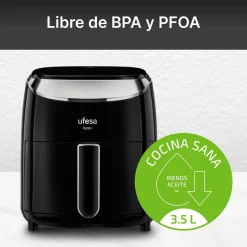 Ufesa Freidora de aire digital 3.5L Apex