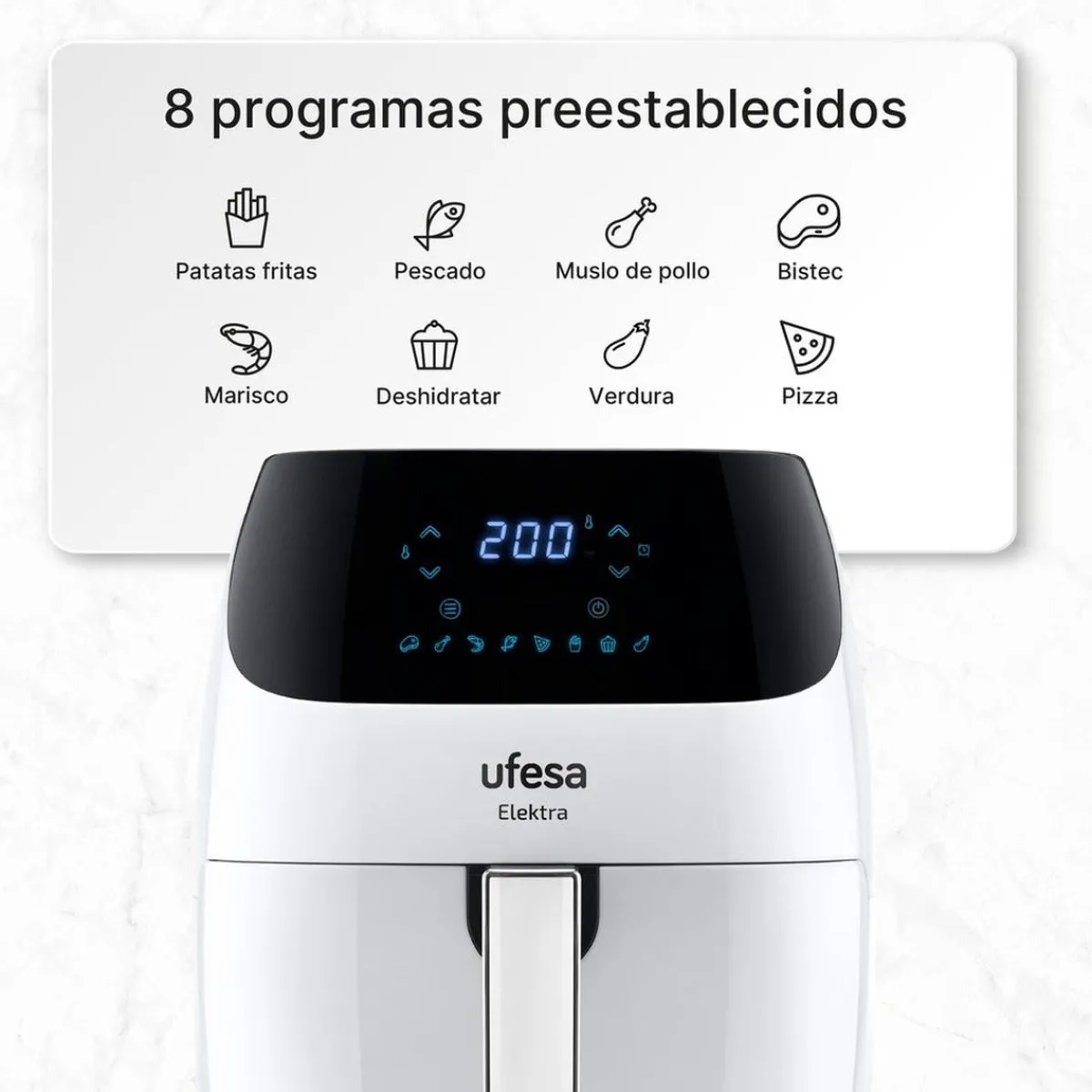 Ufesa Freidora de aire digital 5L Elektra