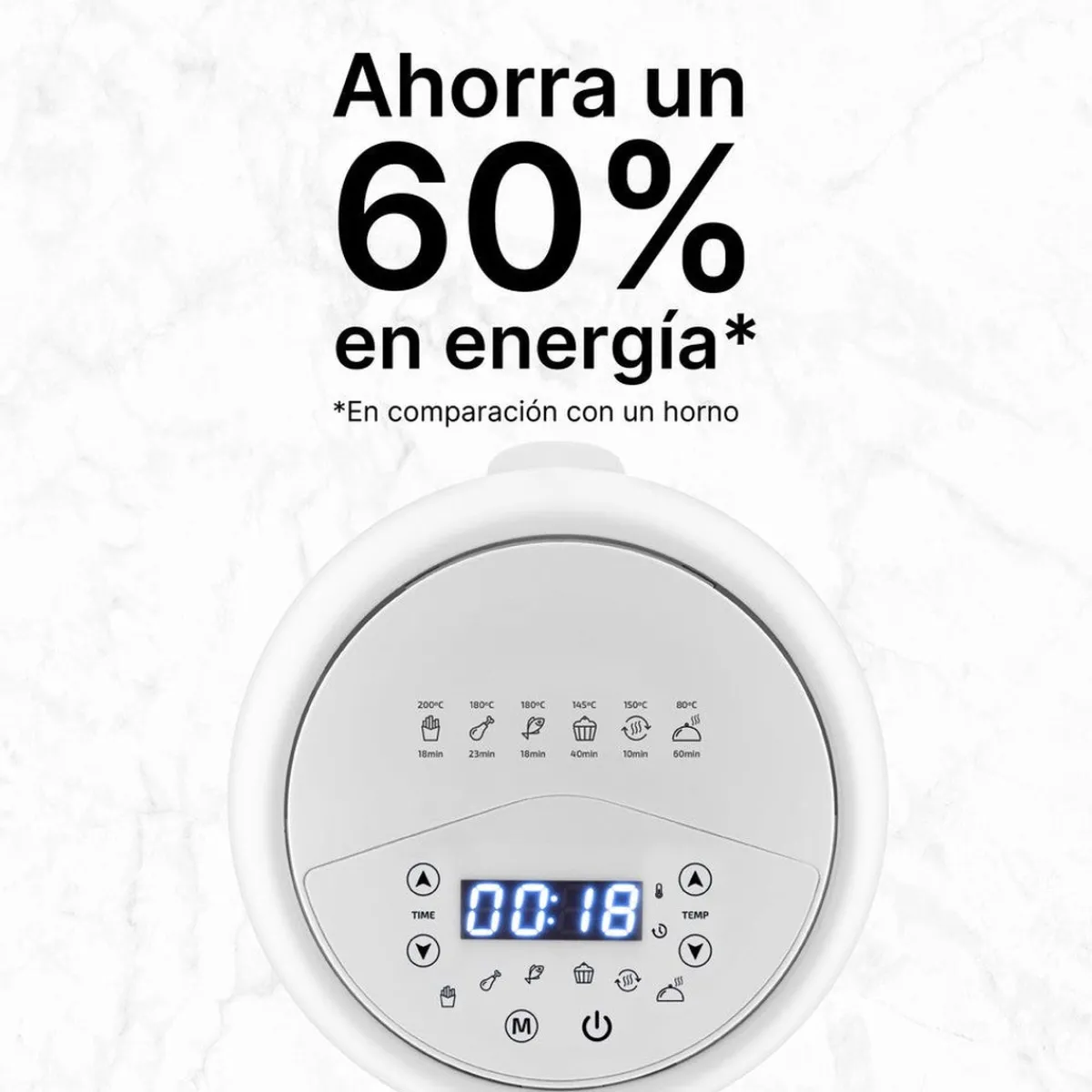 Ufesa Freidora de aire digital 2L Twist