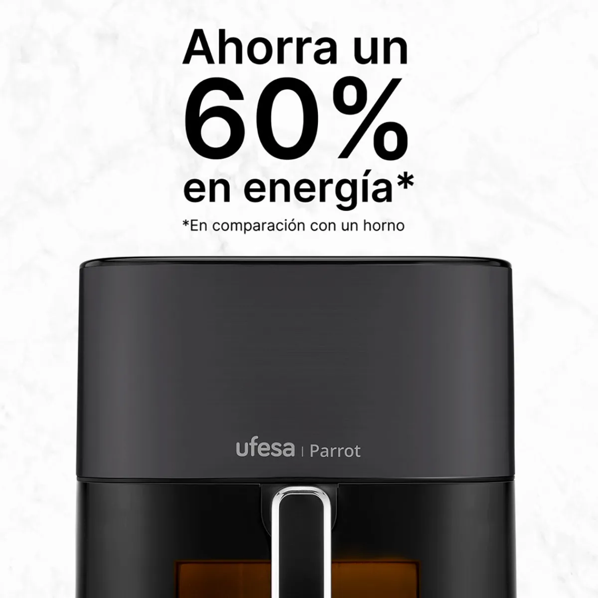 Ufesa Freidora de aire 6L Parrot con vapor y doble resistencia