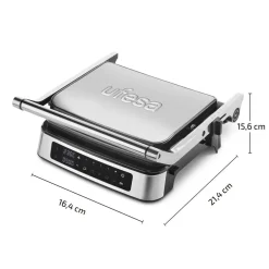 Ufesa Grill Digital Everest con placas antiadherentes
