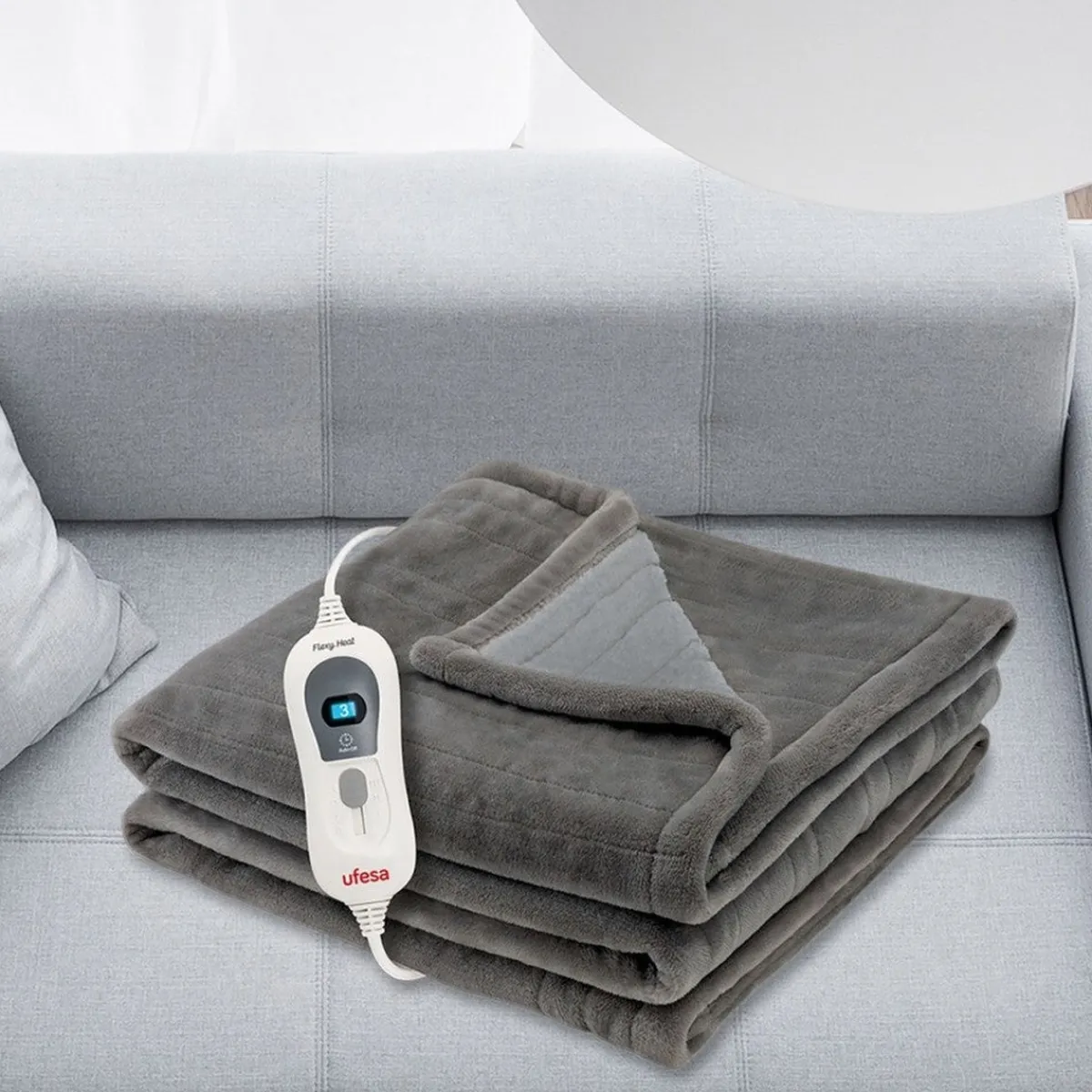 Ufesa Manta térmica eléctrica Softy Fleece 150x100cm