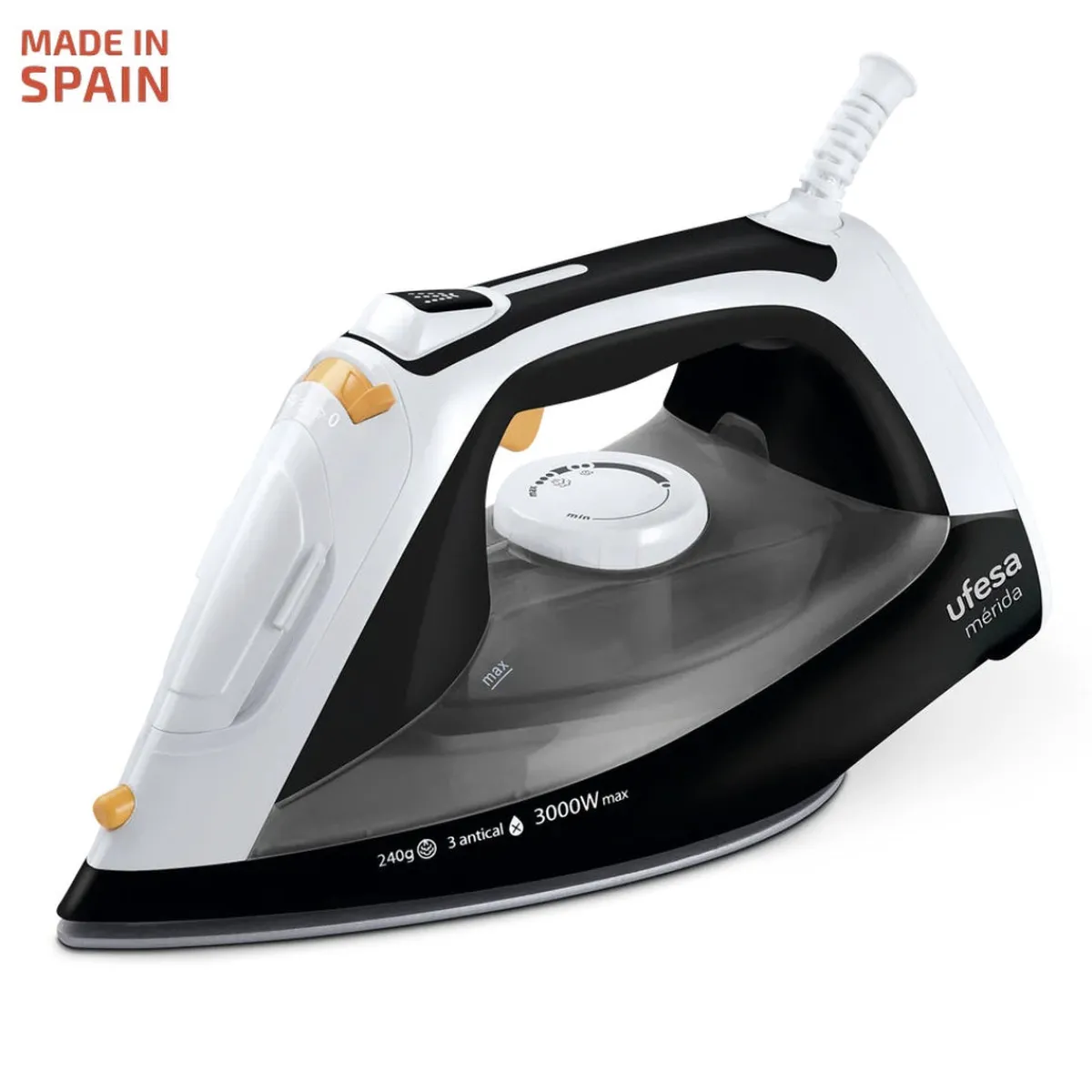 Ufesa Plancha de vapor 3000W Mérida