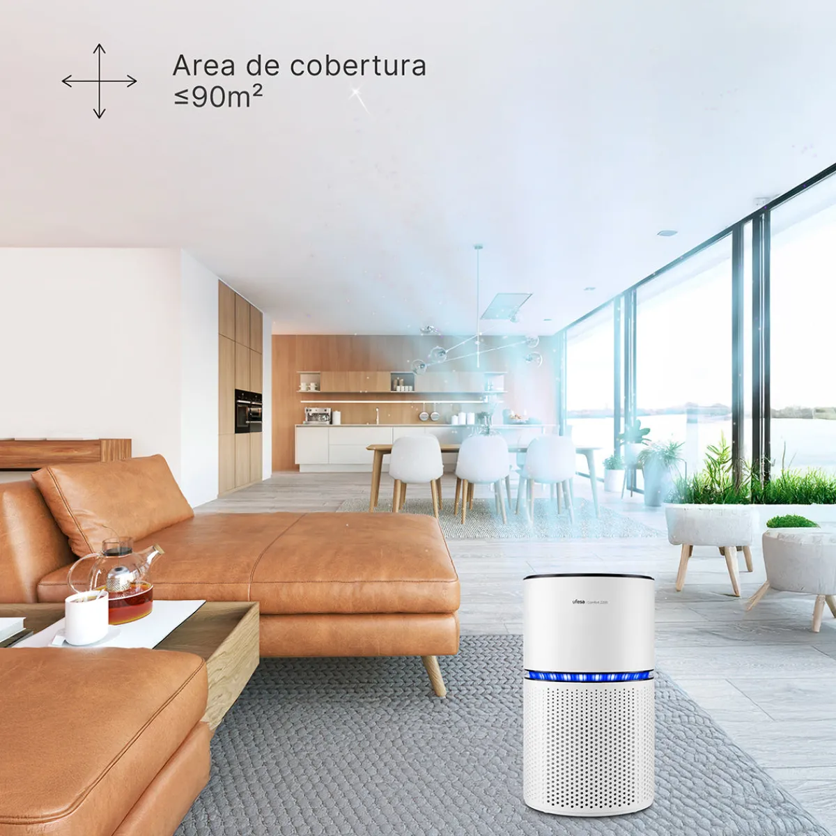 Ufesa Purificador de Aire Comfort 2200