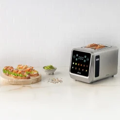 Ufesa Tostador digital OneTouch Duo de 2 ranuras 850W