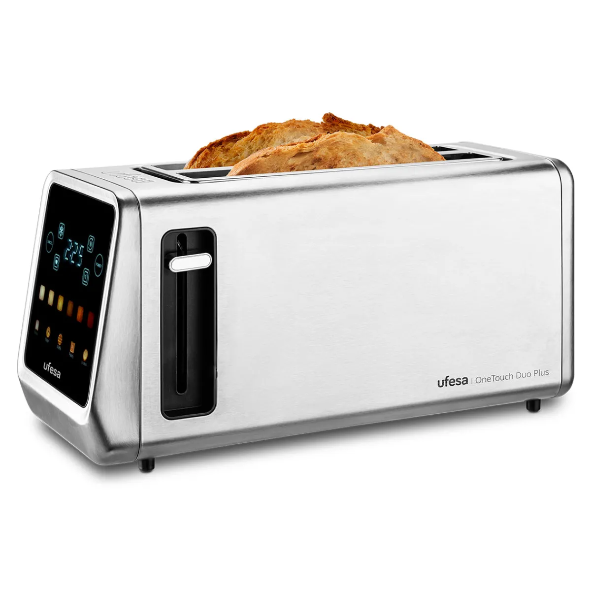 Ufesa Tostador digital OneTouch Duo Plus de 2 ranuras 1450W