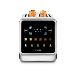 Ufesa Tostador digital OneTouch Duo Plus de 2 ranuras 1450W