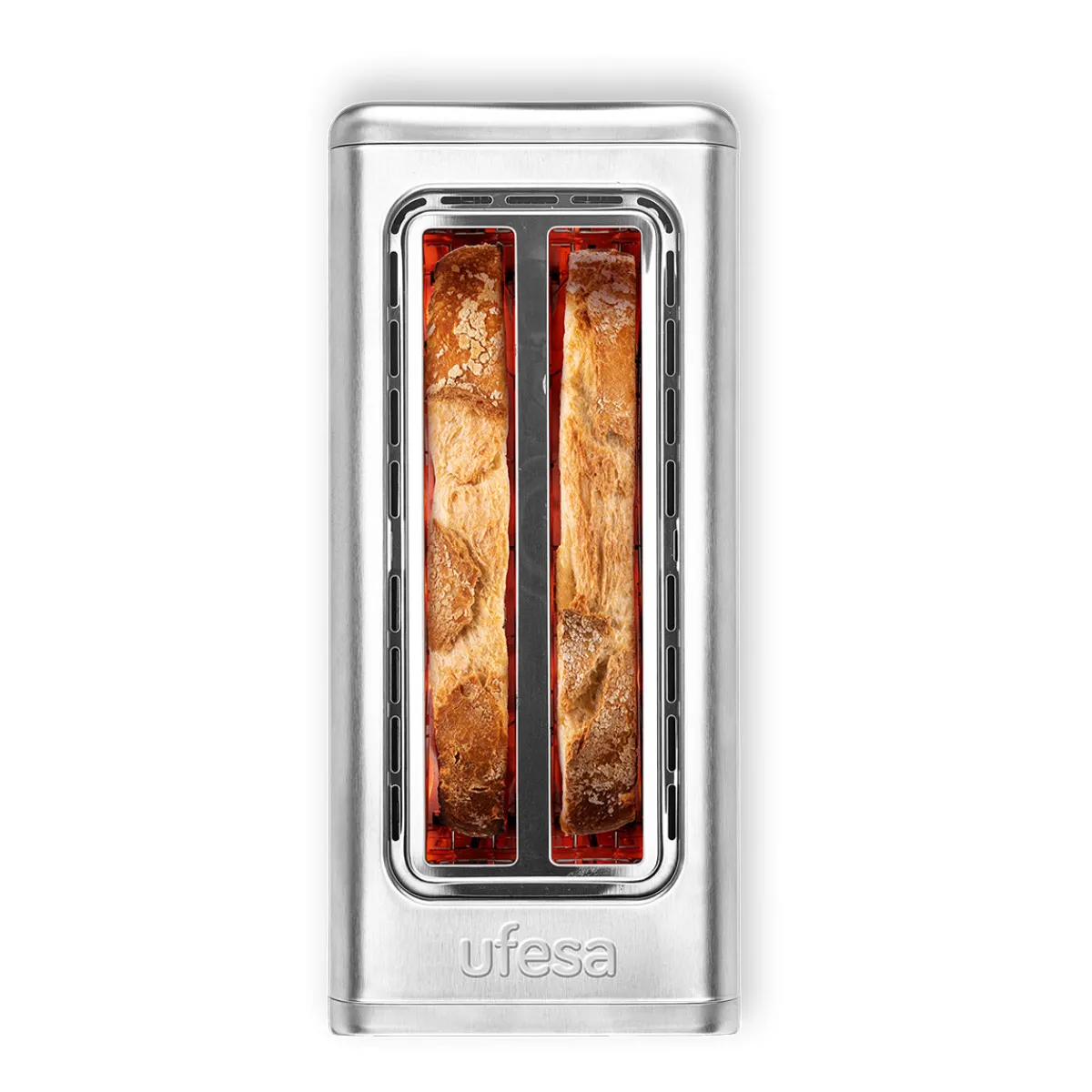 Ufesa Tostador digital OneTouch Duo Plus de 2 ranuras 1450W