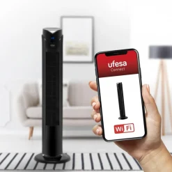 Ufesa Ventilador de torre Oslo WiFi